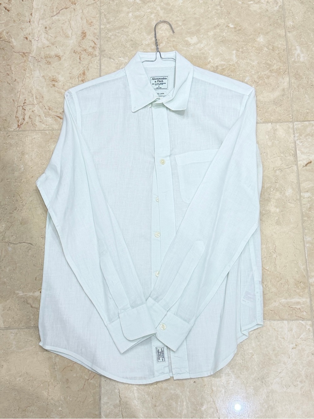 Classic very light Mint Men's Button-Up Shirt